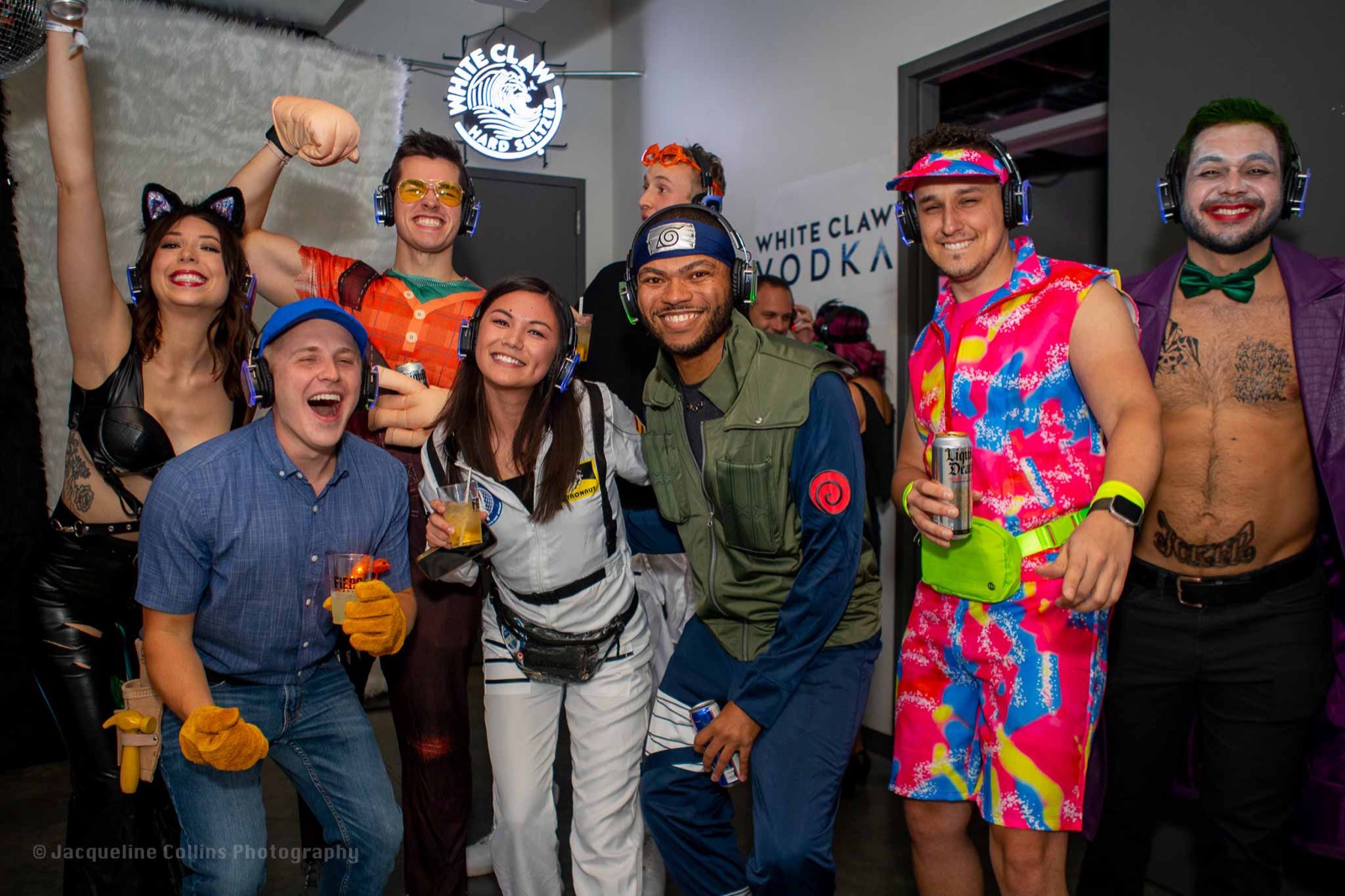 Costumed guests at Coloween, the Denver Halloween Party