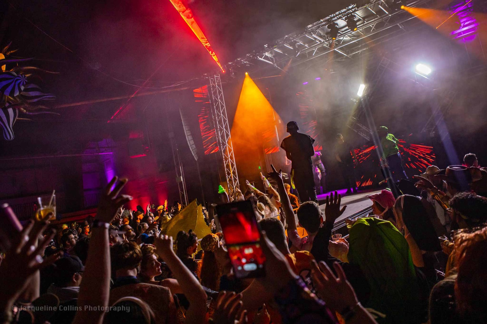 Dance floor energy at Coloween, the Denver Halloween Party
